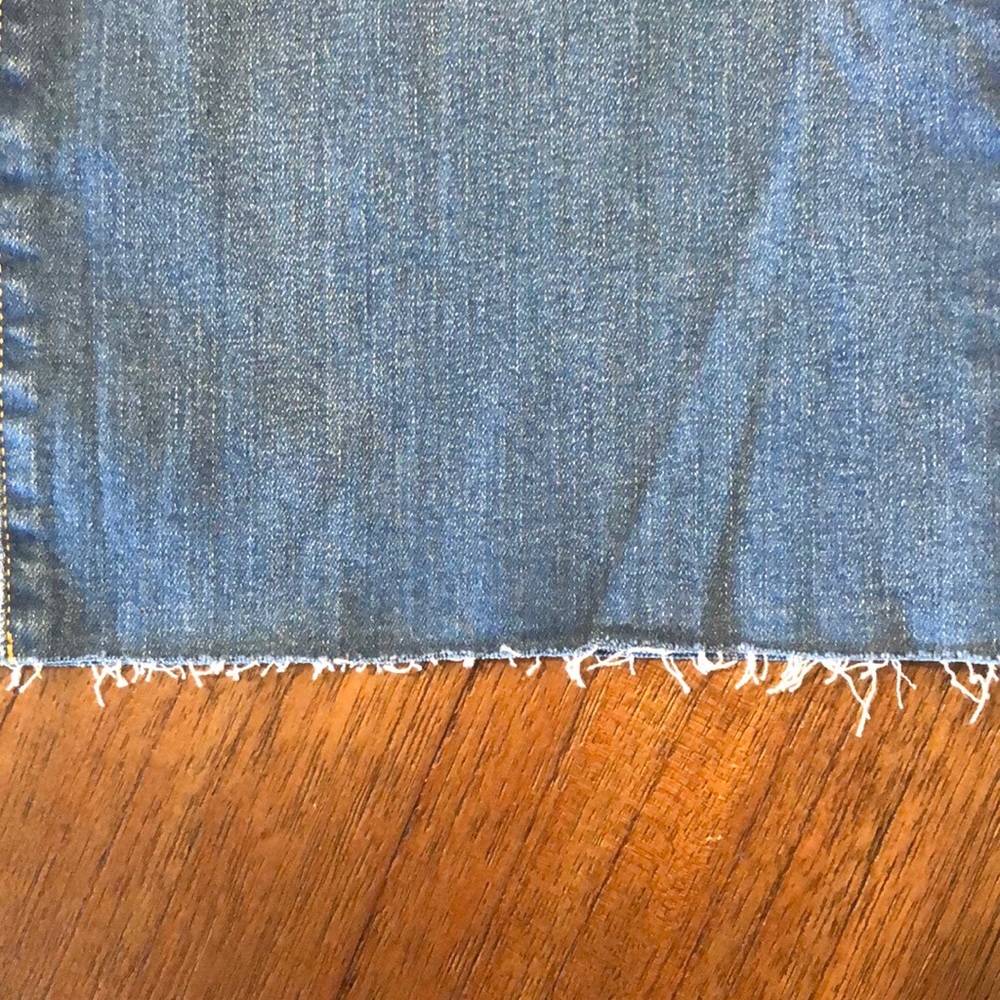 High rise wide leg crop jeans by Arizona/size 9 - Picture 5 of 6